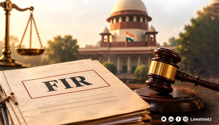 Accused Can Appeal Against Court Ordered FIR That Directly Affects Their Rights SC